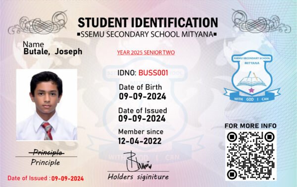 Student ID Security with QR Code